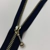 Zip YKK modrý 16CM