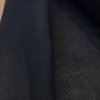 Černý batist Anna, 100% bavlna, lehký/transparentní