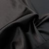 Černý satén, pružný, lesk