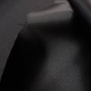 Černý satén, pružný, lesk