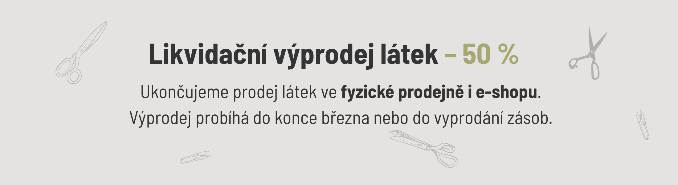 Likvidační výprodej