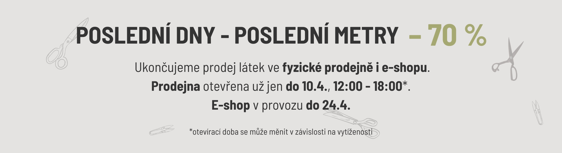 Likvidační výprodej