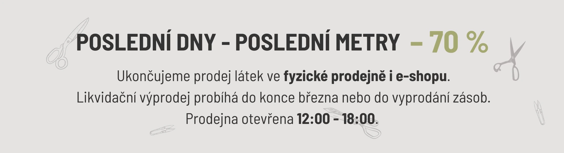 Likvidační výprodej