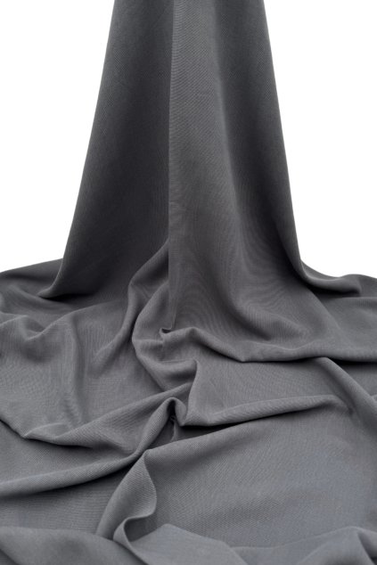 Tencel metráž | CHARCOAL (Koupit VZOREČEK)