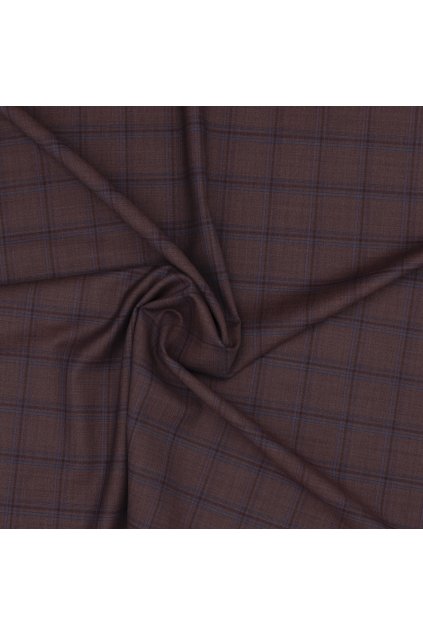 Vlna kostka vínová swirl cropped
