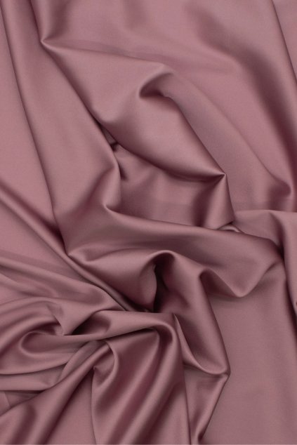 Hedvábný satén mauve 9