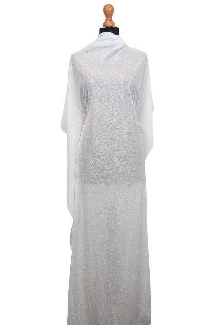 Svatební vyšívaný tyl Moon ivory