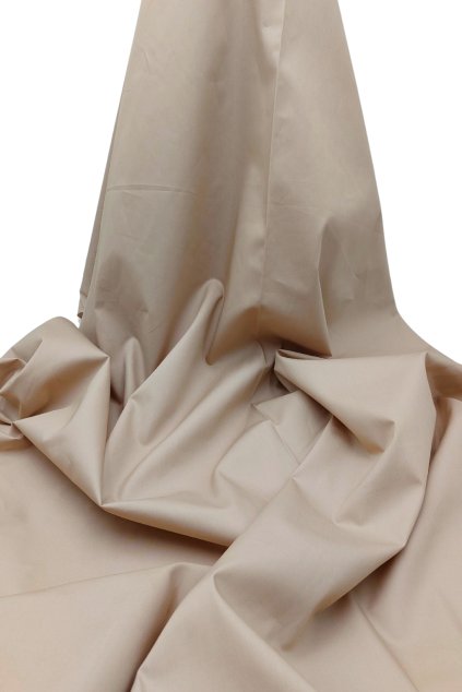 Bavlněný popelín Gillian latte 54