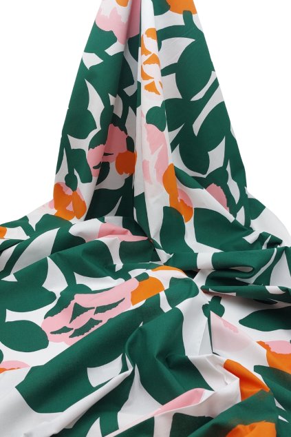 Bavlněné plátno Marimekko Green Green