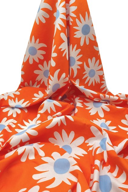 Bavlněné plátno Marimekko Daisy