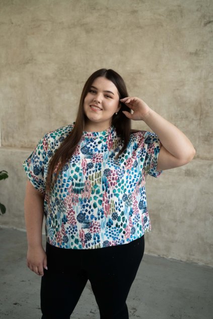 Tričko bavlna/bambus | Výtvarka (Velikost 46)