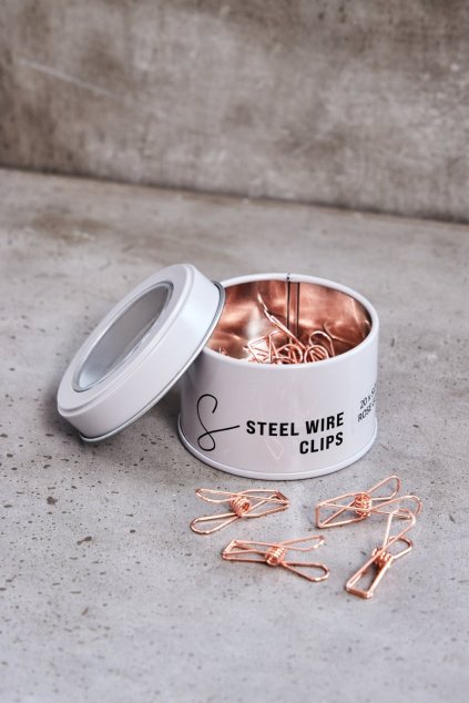 Krejčovské klipy SEWPLY ROSE GOLD (Velikost S)