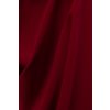 Samet metráž NOVARA ČERVENÁ 513 látka premium detail