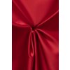 Satén metráž střední, matný, s elastanem ČERVENÁ 1678 látka premium detail