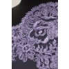 Vyšívaný tyl metráž DEBORA LILA látka premium detail 3