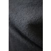 Kabátová vlna metráž ČERNÁ 569 látka premium detail 2