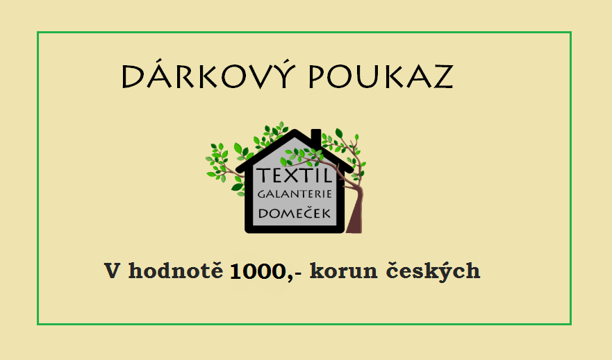 Dárkové poukazy