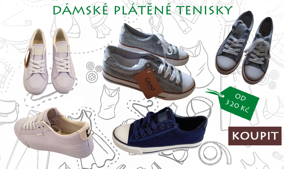 Tenisky plátěnky