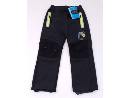 Dětské oteplené softshellové kalhoty 98-128
