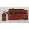 Kožená klíčenka - Hnědá