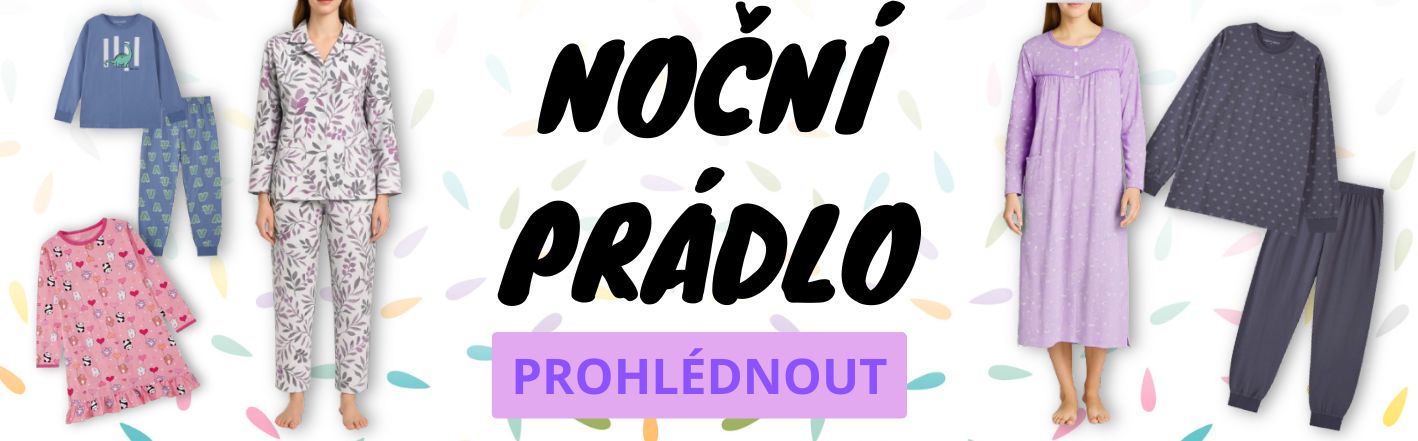 Noční prádlo jaro 2025