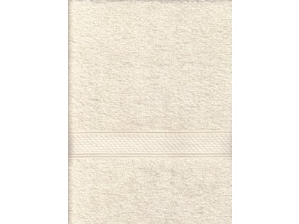 Osuška froté Bertík 70x140 cm smotanová