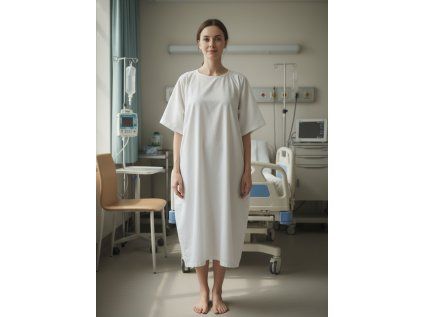 pacientská košile anděl bílá