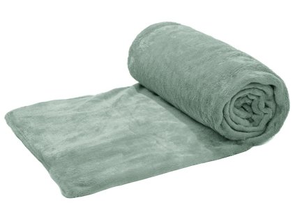 Deka z mikroplyšu 150x200 cm tyrkysová