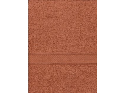 Osuška froté Lara 70x140 cm hrdzavá
