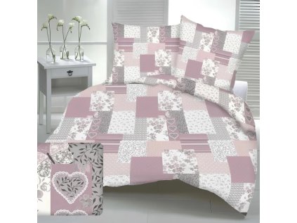 Bavlnena obliecka s motylmi Patchwork M111 800x800