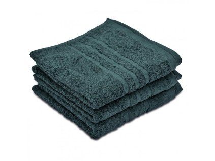 Hotelová osuška froté tmavě zelená