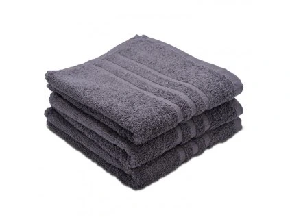 Hotelová osuška froté tmavě šedá