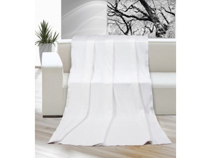 Deka Korall Micro 100x150cm bílá