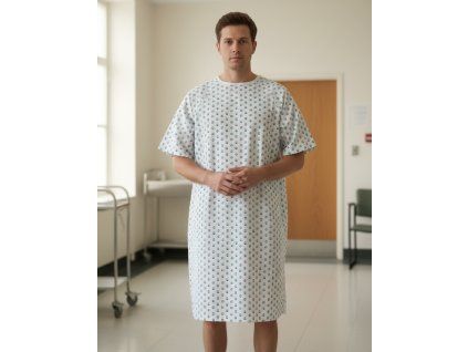 košile anděl modré fontány