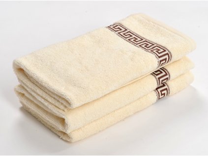 rucnik frote 50x90 greek novy kremovy 1