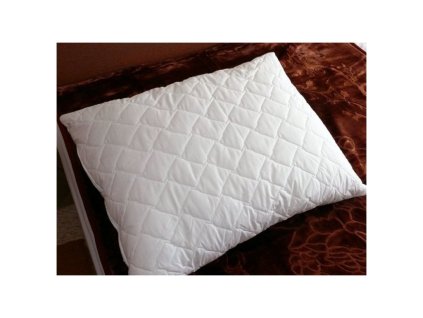 Prešívaný vankúš 70x90 cm so zipsom