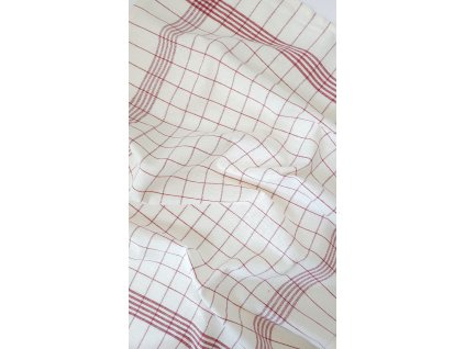 utěrka 50x70 červena II.