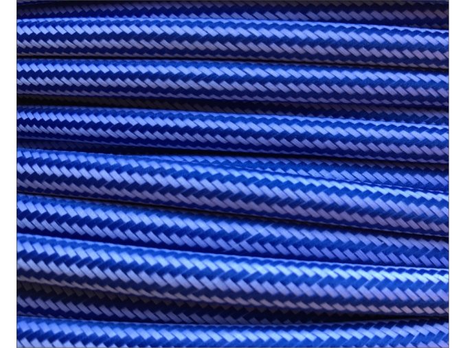 podélný modro bílý vzor