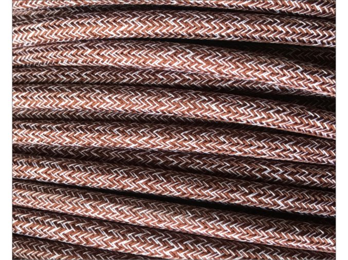 tmavě hnědý melír