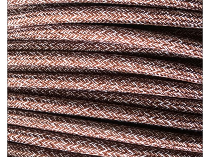 tmavě hnědý melír