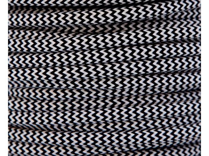 cik cak černobílý st