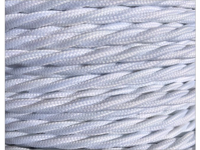 splétaný bílý