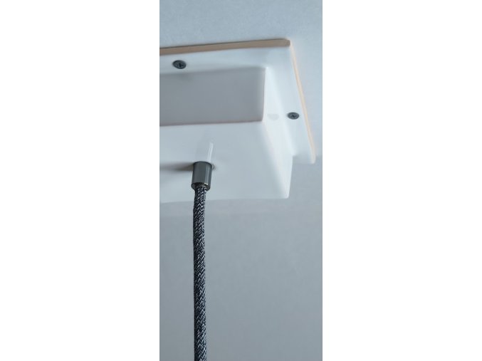 Keramický baldachýn Bílá