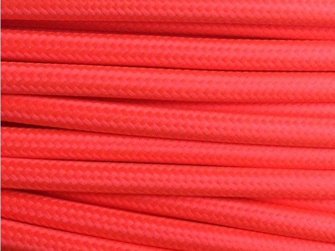 kabel 3 x 0,75mm svítivě červený