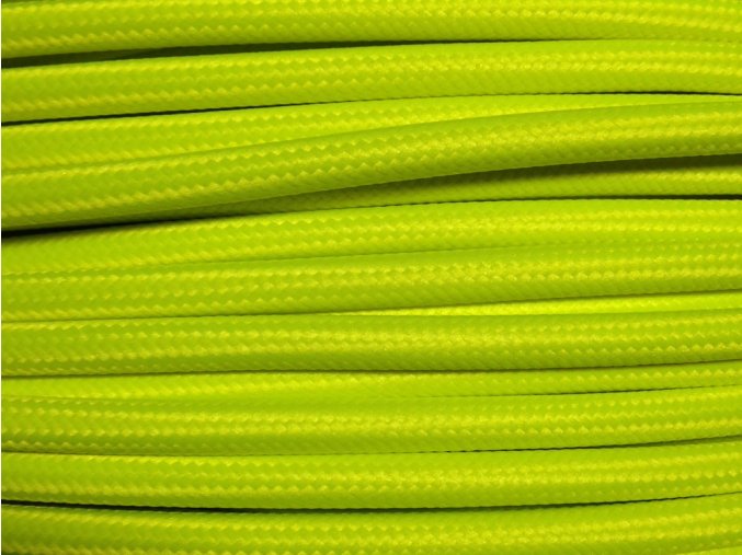 kabel 3 x 0,75mm svítivě zelený