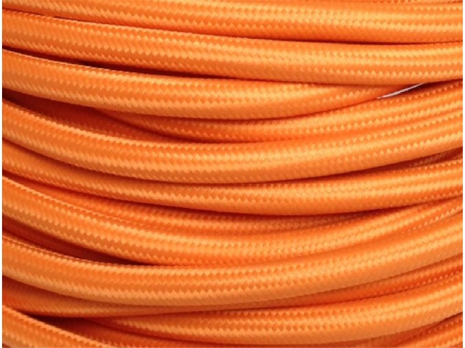kabel 3 x 0,75mm světle oranžový