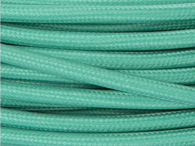 Textilní kabel 3 x 0,75mm Lightseagreen