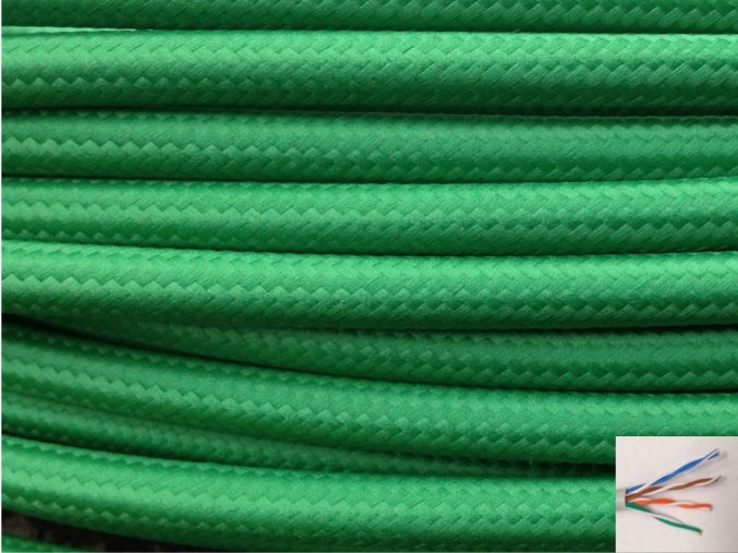 UTP internetový kabel zelený
