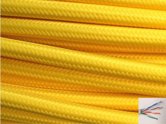 UTP internetový kabel ŽLUTÝ