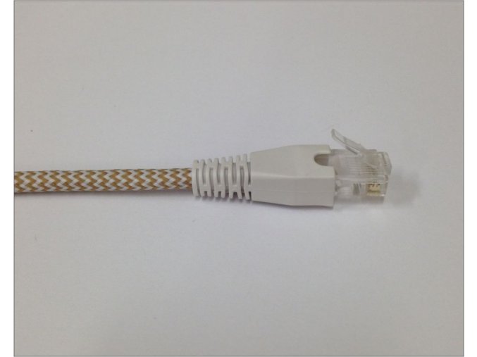 Konektor RJ 45 bílý